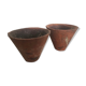 2 old resset pots used in gemming