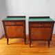Paire de tables de chevet Italienne de 1950