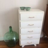 Vintage compass feet chiffonier