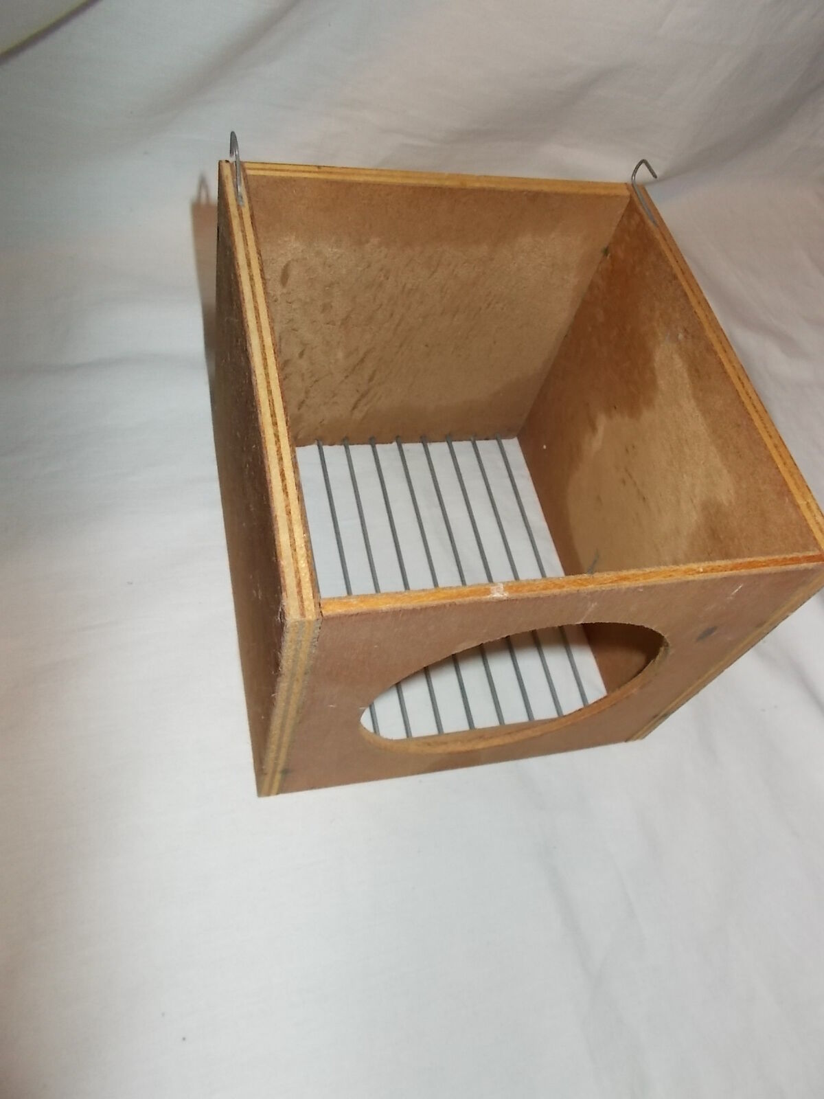 Wood cage for curiosity cabinet