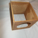 Wood cage for curiosity cabinet