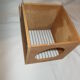 Wood cage for curiosity cabinet