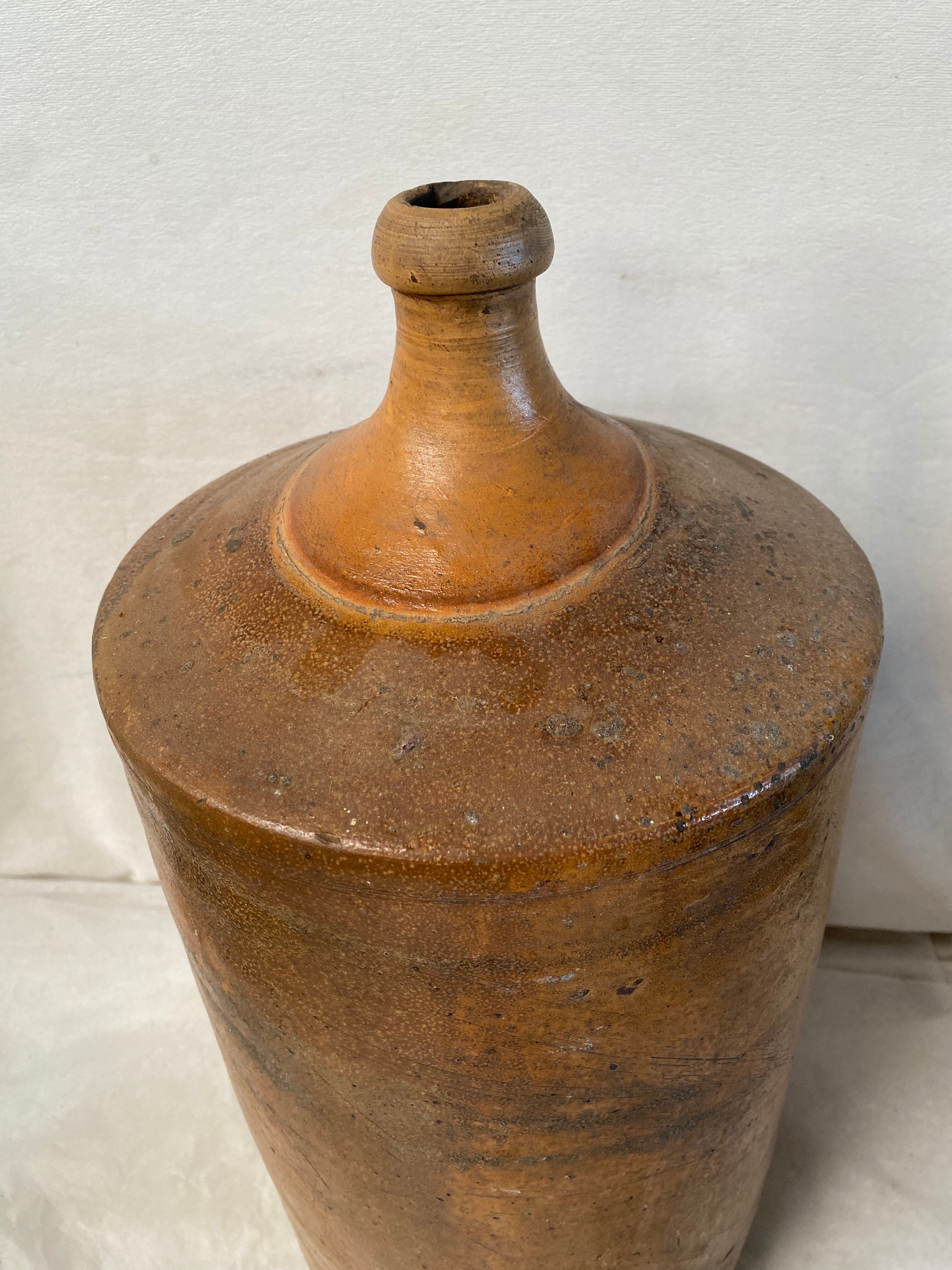 Bottle made of ancient sandstone