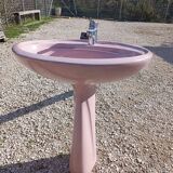 Vintage 70s Pink Washbasin