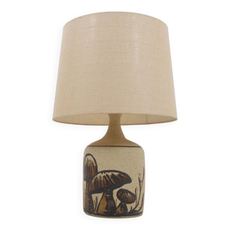 Rare Danish ceramic lamp designed by Bente Jessen, 1970s