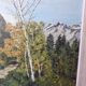 Oil painting landscape