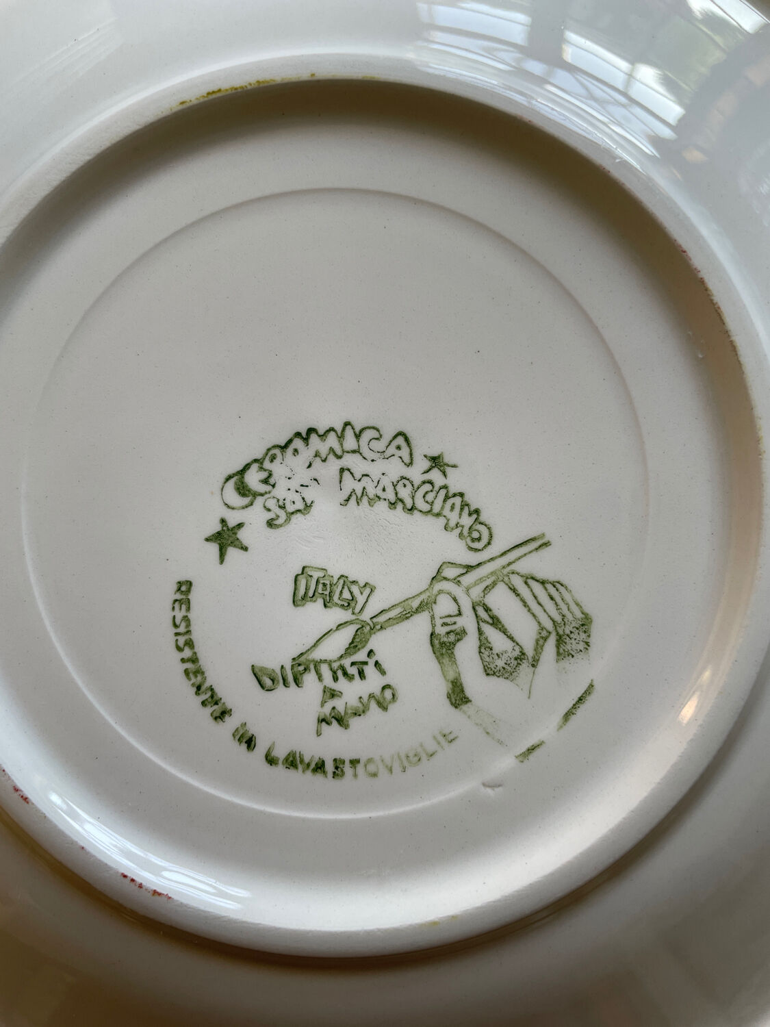 6 Ceramica San Marciano dessert plates