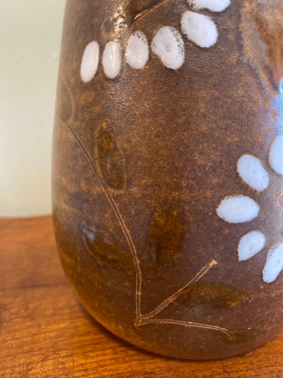Vintage vase "the wheel"