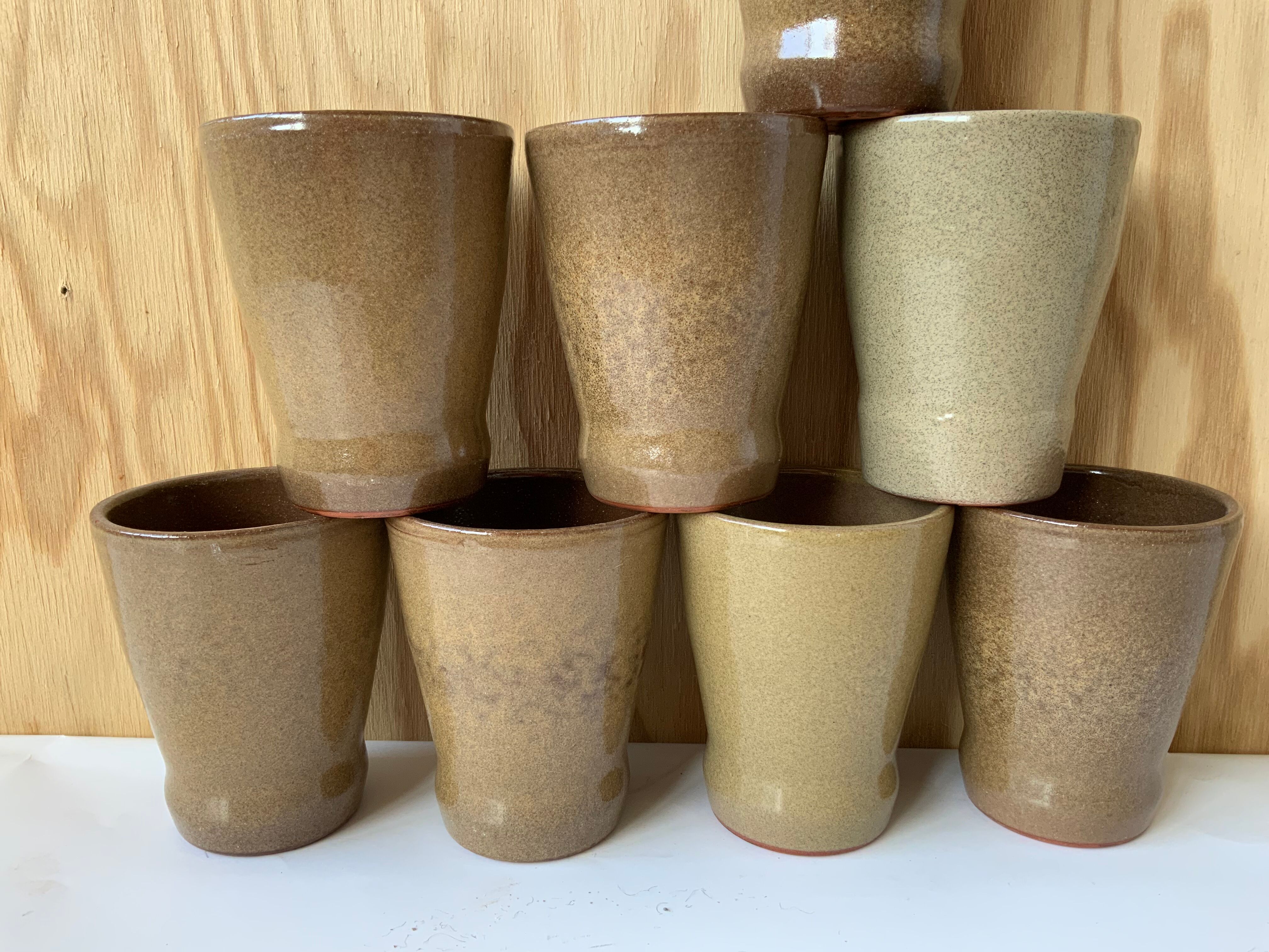 Sandstone cups