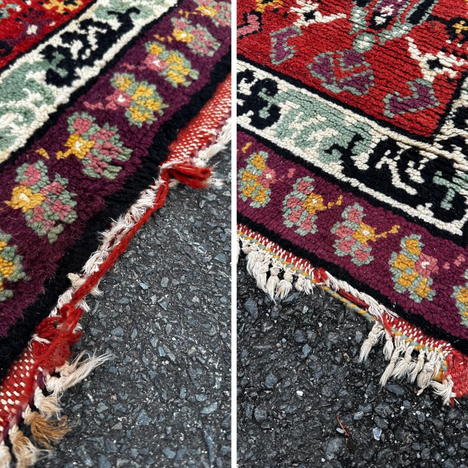 Handmade Tunisian rug