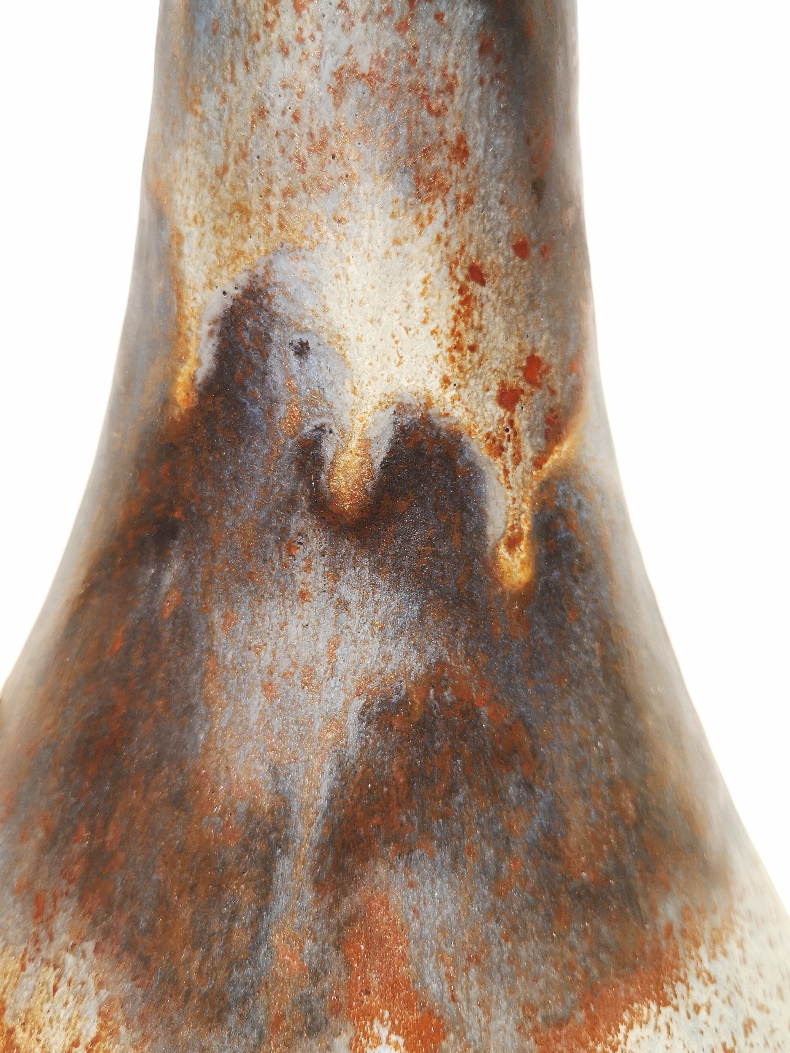 Vase vintage ruscha art en céramique