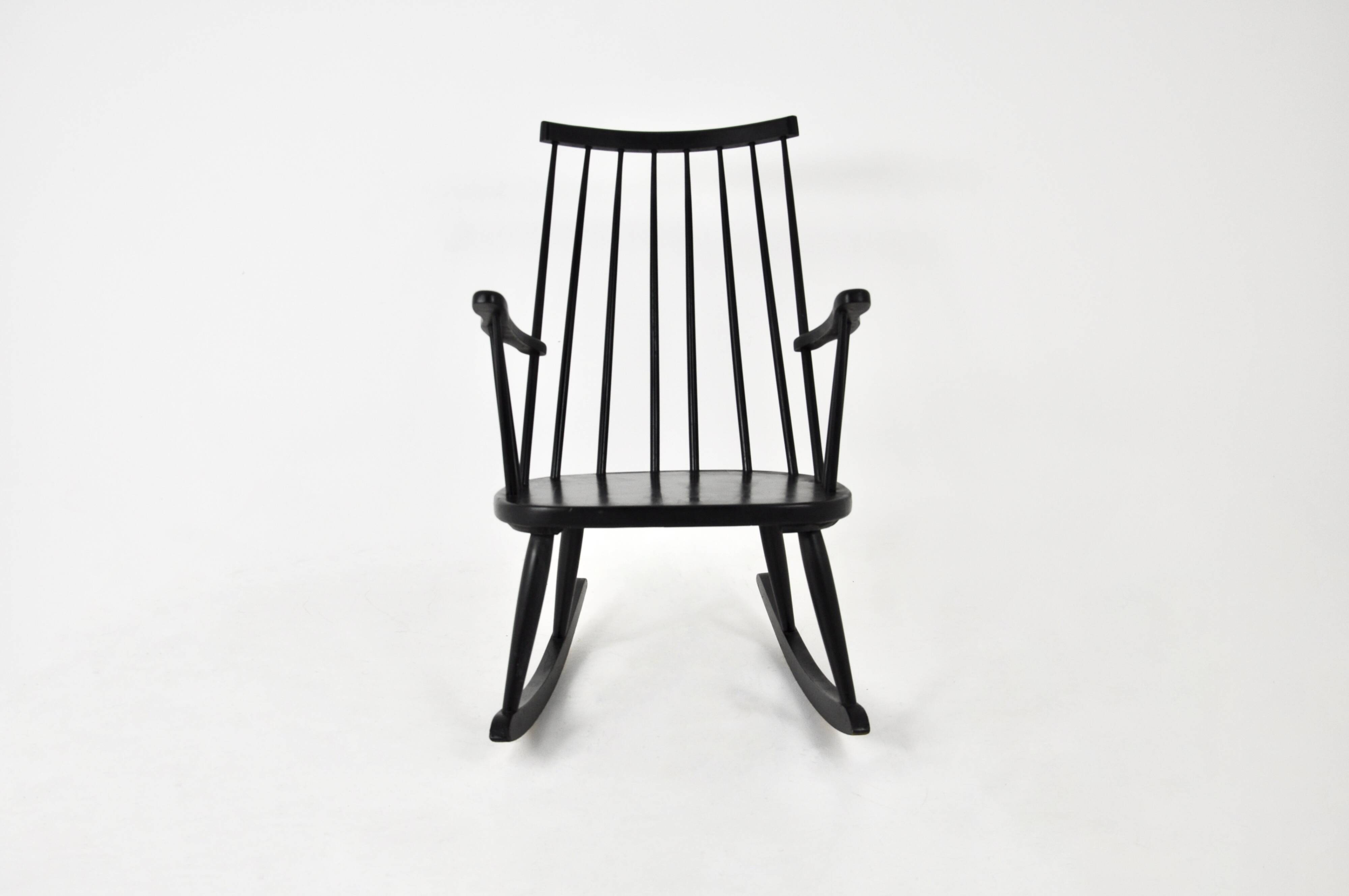 Rocking chair by Lena Larsson for Nesto, 1960s