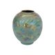 Abstract Ruscha Art 863 Convex Blue Vase West Germany Ceramics