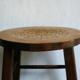 Architect's stool high in wood