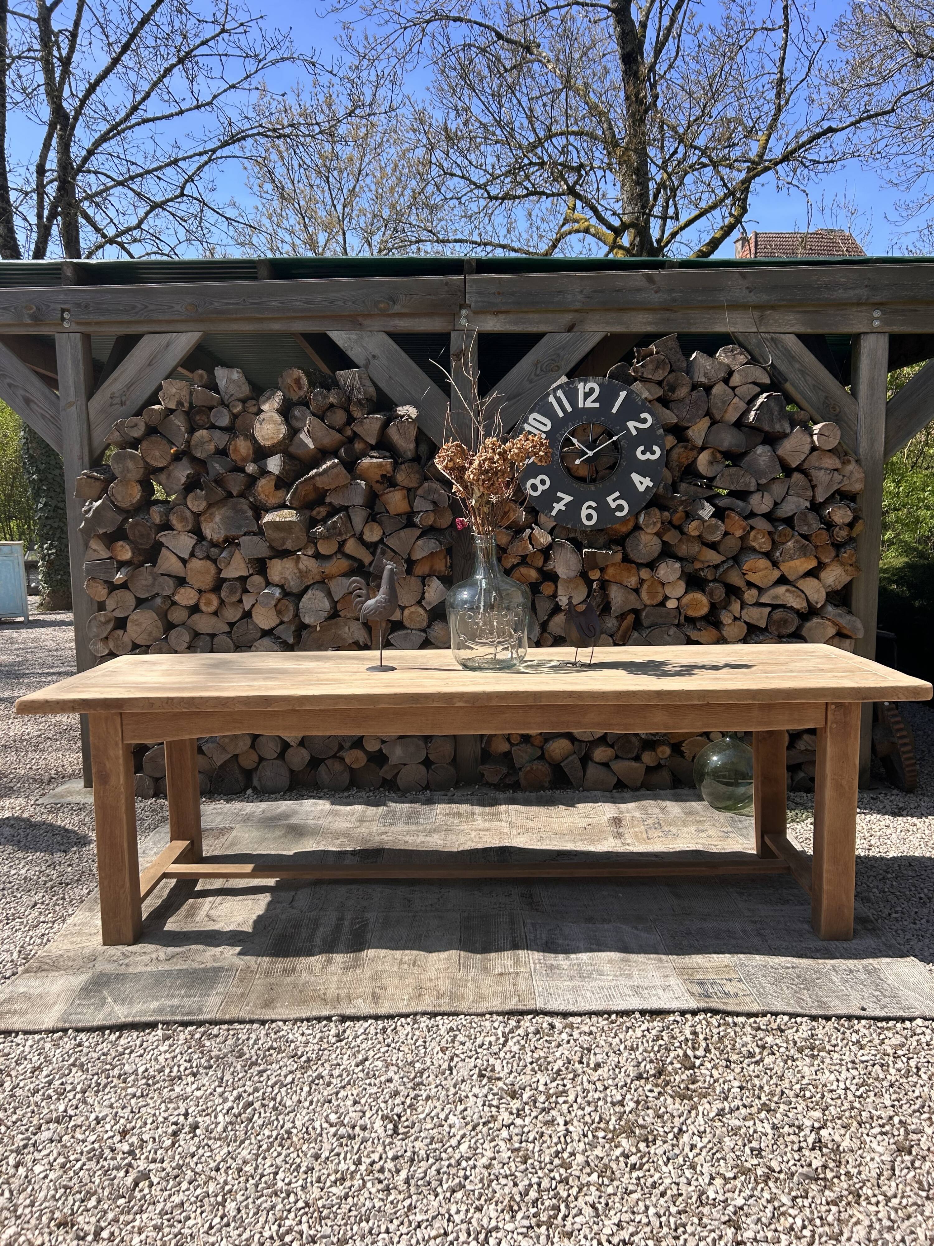 250cm renovated farmhouse table