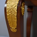 Mahogany desk, Egyptomania style – 20th century