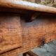 Antique French farmhouse dining table – Walnut work table, late 19th century