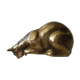 Chat en laiton