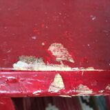 Painter red/bordeaux stool