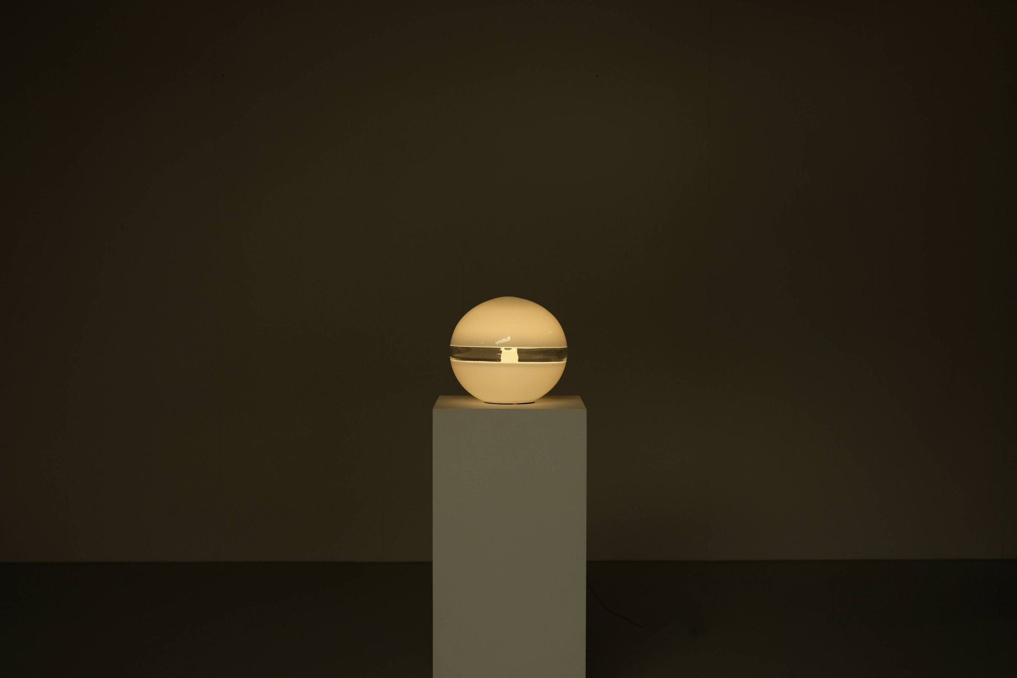 Glass lamp by Carlo Nason for Mazzega, Italy 1970s.