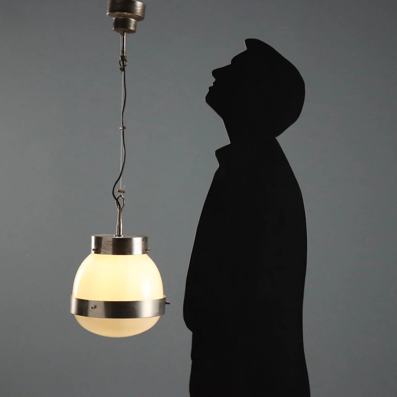 Vintage Artemide Delta lamp, design by Sergio Mazza, Italy, 1960s.