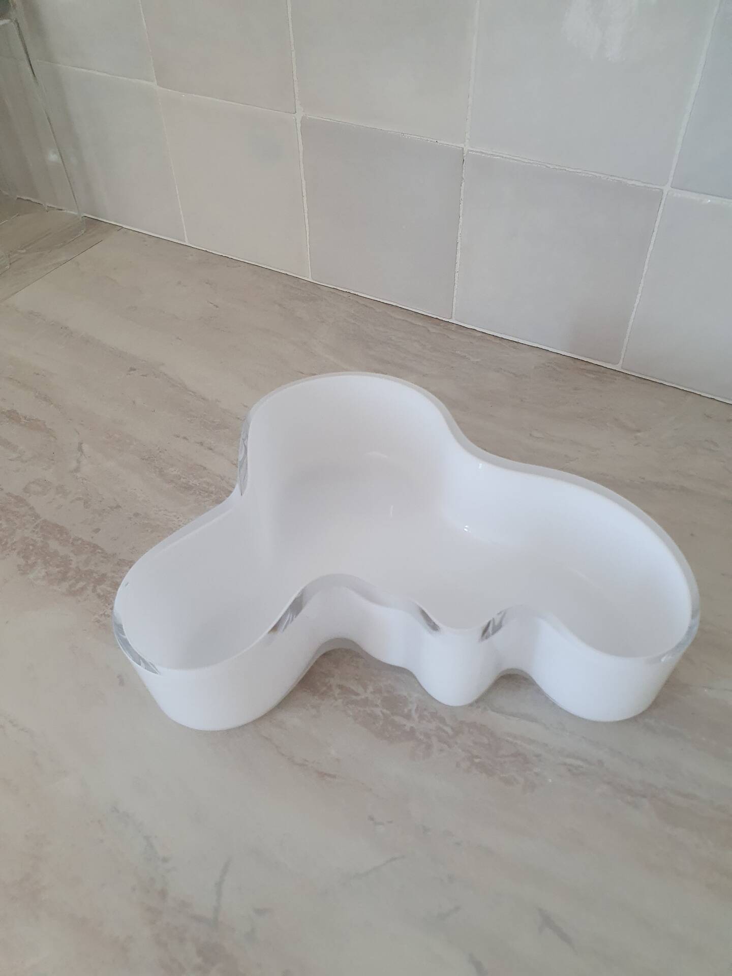 Aalto Alvar - Iittala / Opal glass bowl / Finnish design