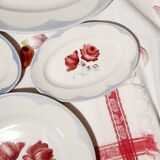 Lot of 4 dishes Digoin style