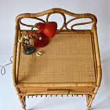Rattan bedside