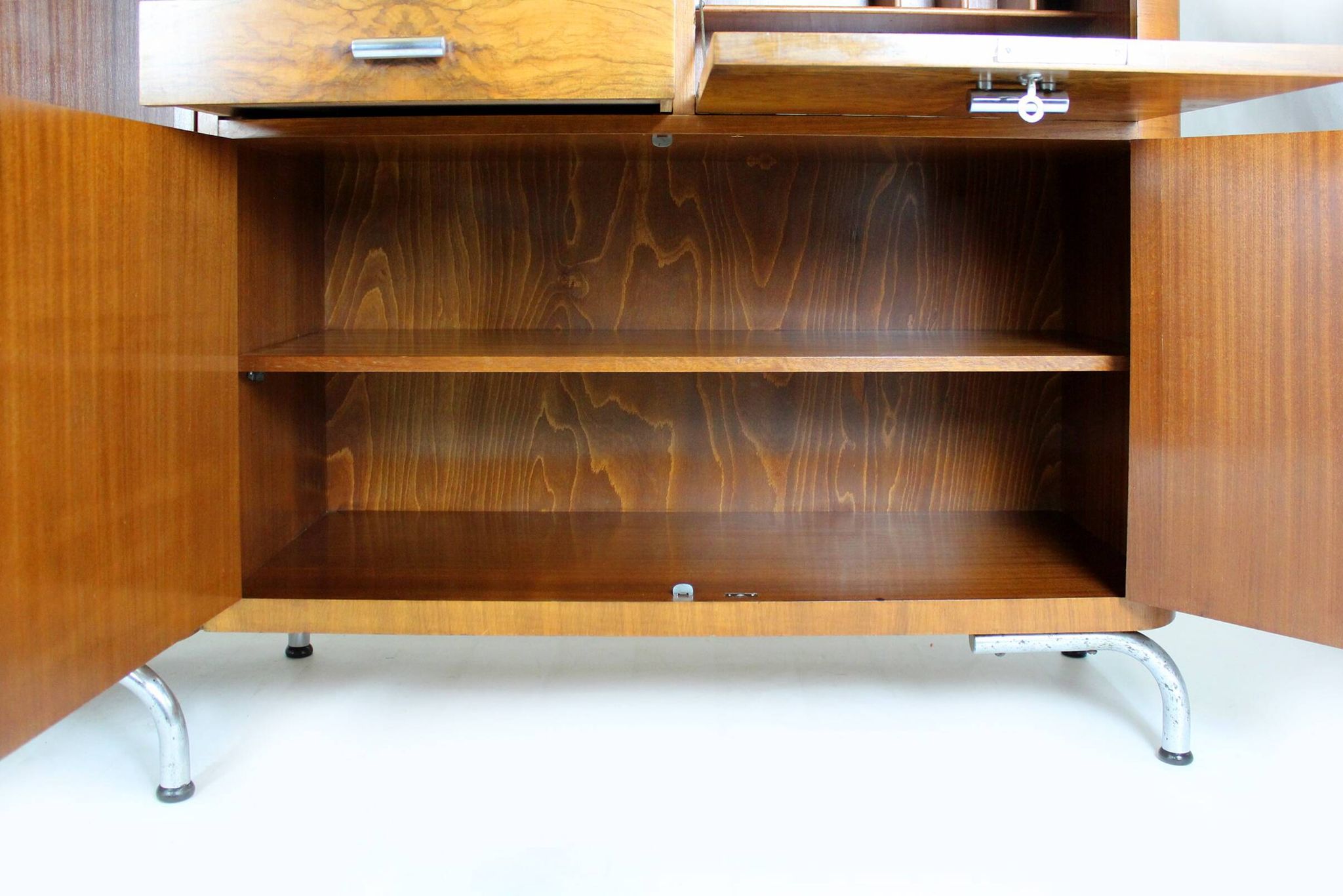 Bauhaus Office Cabinet by Robert Slezak for Slezak, Czechoslovakia, 1930s