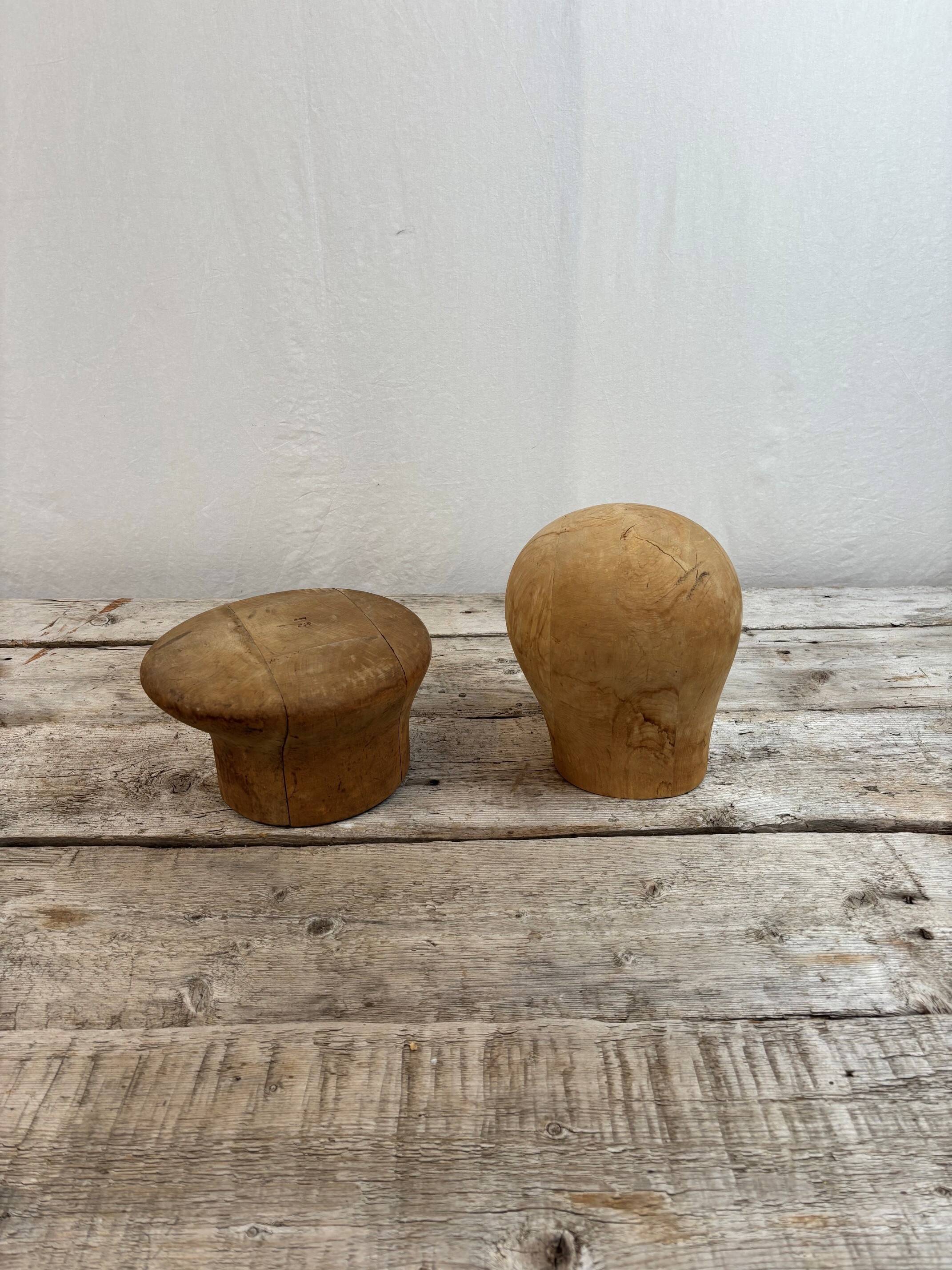wooden hat templates - Sweden 1940s/50s