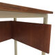 Vintage desk of the 1960s in teak veneer