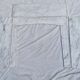 Pompadour fireplace in white Carrara marble