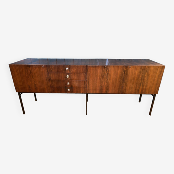 TV 802 sideboard by Alain Richard Rio rosewood circa 1950