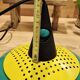 Vintage 80s space age style pendant chandelier Memphis