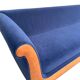 Primafila sofa by Luca Meda in blue velvet for Molteni & Co / 1991