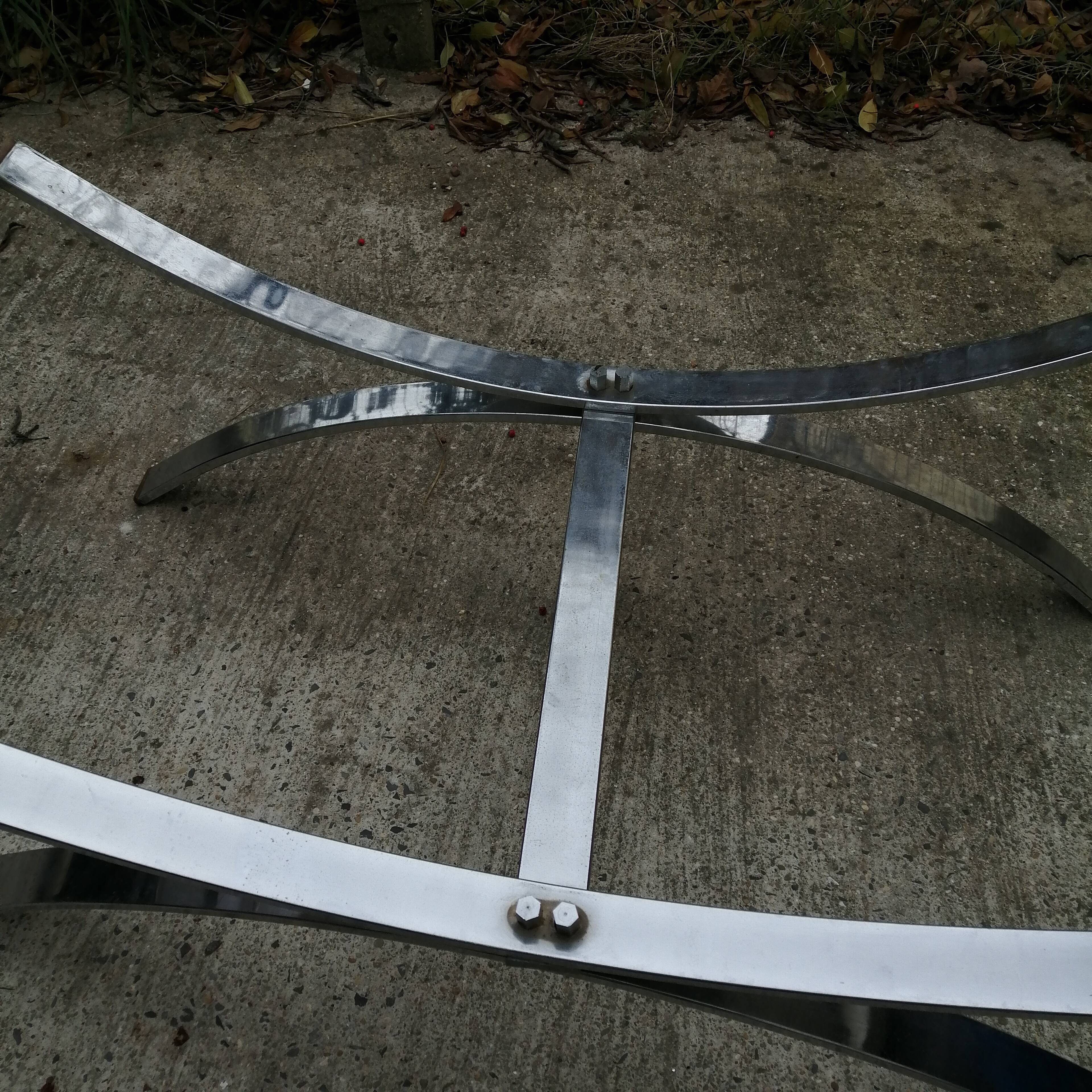 Coffee table or console from the 1970s