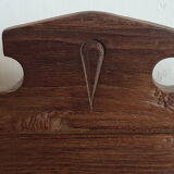 Old "art-deco" teak bench