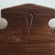 Old "art-deco" teak bench