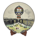 Decorative Plate Series "The Travels" in Limited Edition from Longwy France