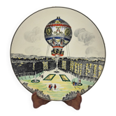 Decorative Plate Series "The Travels" in Limited Edition from Longwy France