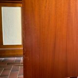 Vintage teak display cabinet