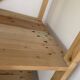 Vintage beige pine high bookshelf - Open shelf Hungary, 1980s
