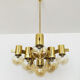Lustre italien de laiton