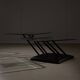 Italian Post-modern Glass Coffee Table for Bellato, 1980s