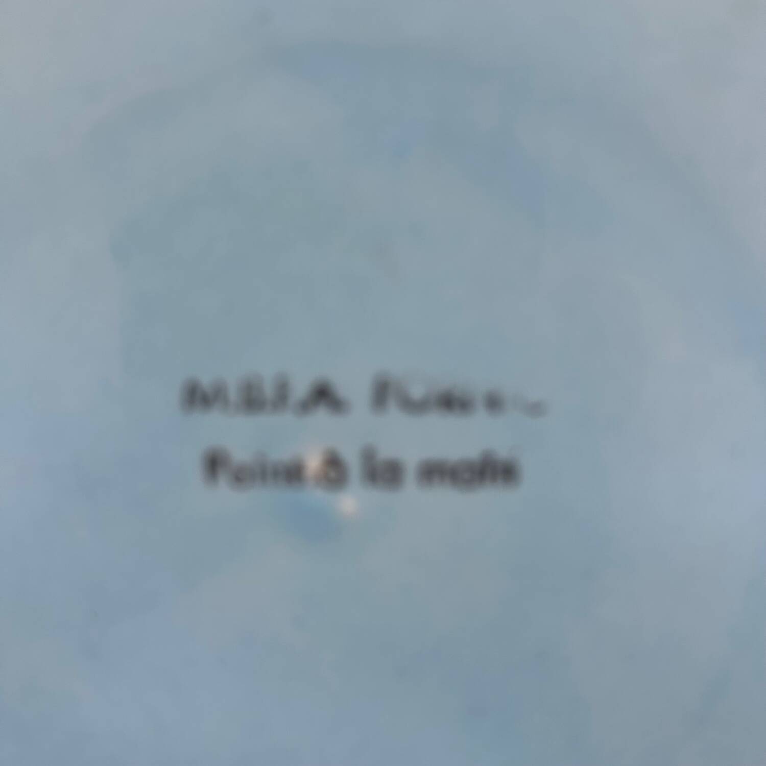 50's dish with lobster decor