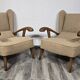 Vintage armchairs by Krasna Jizba