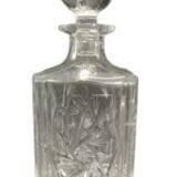 Crystal whiskey decanter