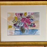 Aquarelle d’après Raoul Dufy