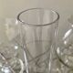 Trio de vases vintage en verre