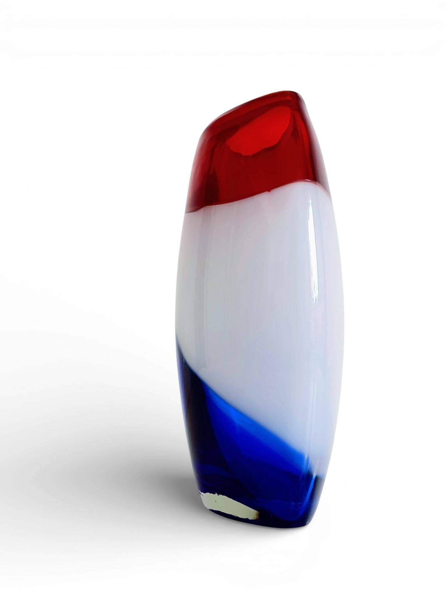 Post-Modern Murano Art Glass Vase by Cose Belle, Italy, 1980s